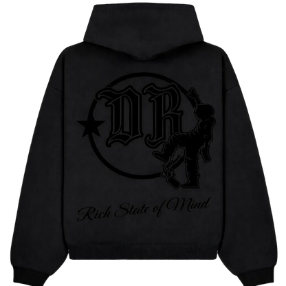 DICKRICH “Rich State of Mind” Hoodie – Black