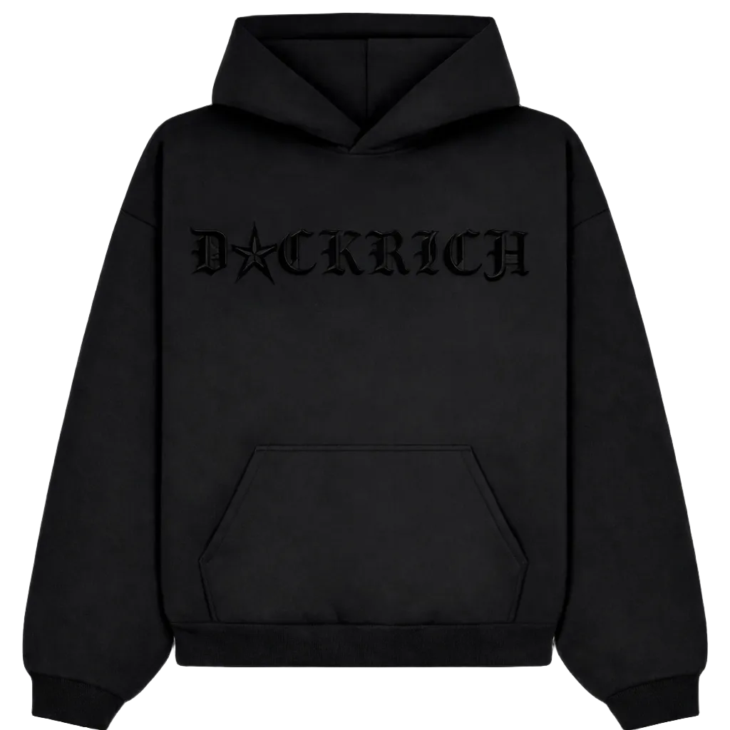 DICKRICH “Rich State of Mind” Hoodie – Black